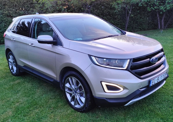 Ford EDGE cena 99000 przebieg: 74500, rok produkcji 2017 z Łódź małe 781